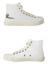 Men's Logo Tabi High Top Sneakers White - MAISON MARGIELA - BALAAN 6