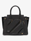 Tote Bag OWNA206S23LEA0011000 Black - OFF WHITE - BALAAN 2