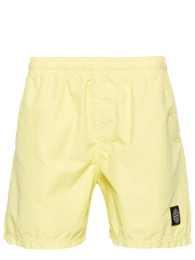 Compass Patch Swim Shorts 8015B0946 - STONE ISLAND - BALAAN 1