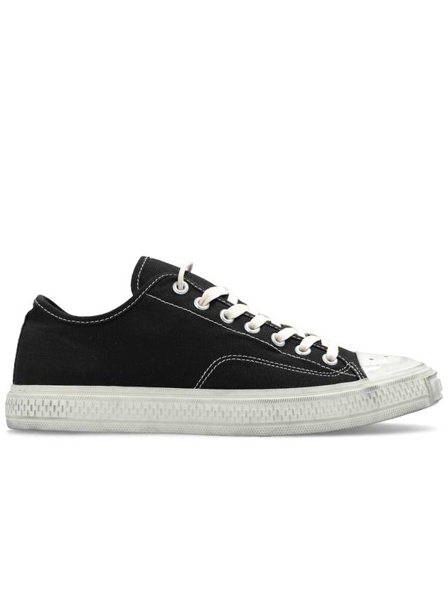 Logo Low Top Sneakers Black - ACNE STUDIOS - BALAAN 2