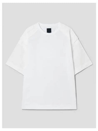 Cotton racing patch short sleeve t shirt white domestic product GM0023122744004 - JUUN.J - BALAAN 1