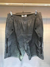 Plated Reflective Dust Colour Bermuda Shorts Grey - STONE ISLAND - BALAAN 3