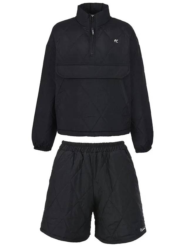 Playable quilted t-shirt short pants suit - P_LABEL - BALAAN 6
