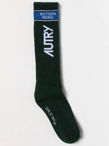 Autry socks in cotton blend - AUTRY - BALAAN 1