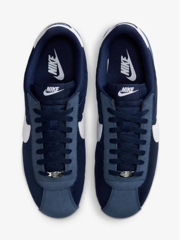 Cortez TXT Low Top Sneakers Midnight Navy - NIKE - BALAAN 5