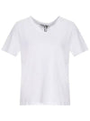 CESARE 001 Vneck short sleeve tshirt - MAX MARA - BALAAN 4