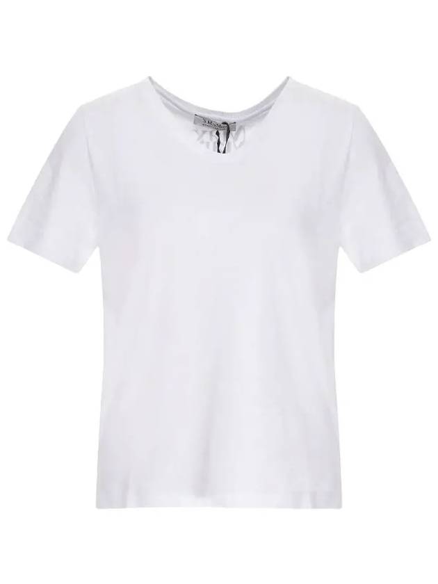 CESARE 001 Vneck short sleeve tshirt - MAX MARA - BALAAN 4