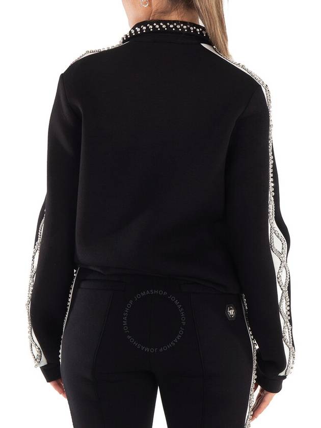 Philipp Plein Crystal Braid Embellished Jogging Jacket, Size Large - PHILIPP PLEIN - BALAAN 3