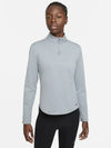 Women's Therma-Fit One Long Sleeve T-Shirt Grey - NIKE - BALAAN 3