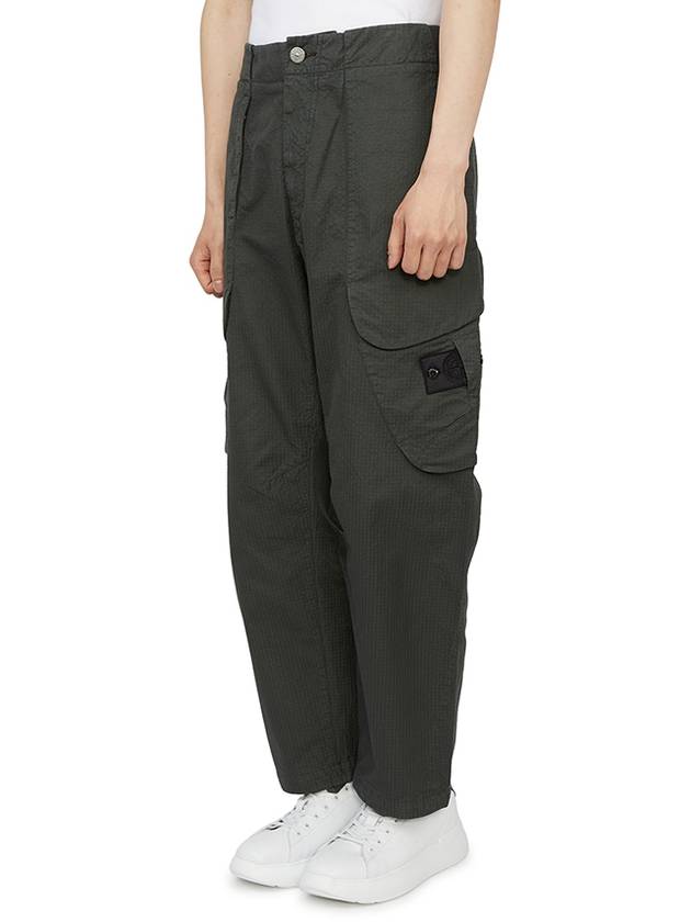 Shadow Project Cotton Nylon Cargo Straight Pants Green - STONE ISLAND - BALAAN 3