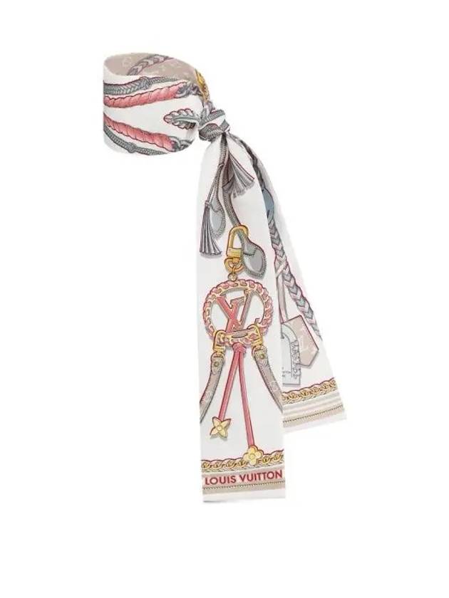 Mix And Straps Scarf Beige - LOUIS VUITTON - BALAAN 3