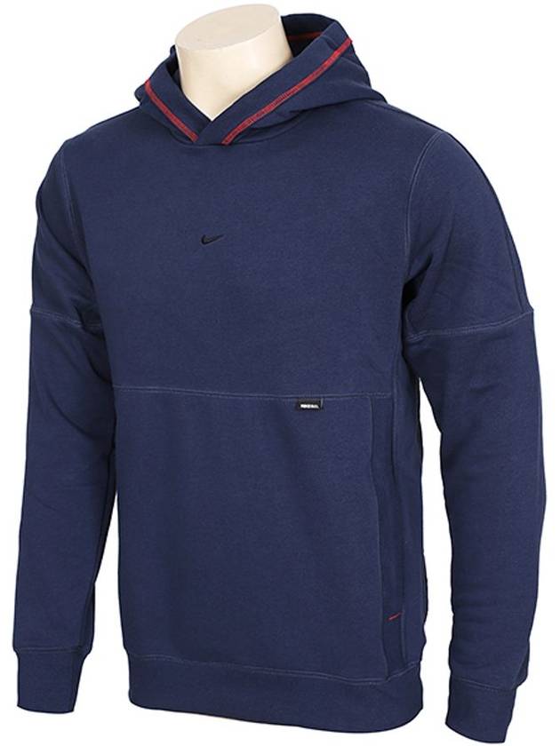 Loose Casual Hoodie Navy - NIKE - BALAAN 1