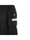 Men's Wappen Patch Crinkle Wraps Long Padding Black - STONE ISLAND - BALAAN 4