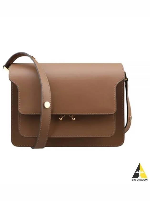 Trunk Medium Shoulder Bag Brown SBMPN09NO1 LV589 - MARNI - BALAAN 1