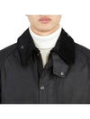 Bedale Wax Half Lined Jacket Black - BARBOUR - BALAAN 11