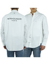 Cotton Back Logo Shirt White W243SH07811W - WOOYOUNGMI - BALAAN 2