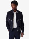 Navy SWEDE blouson - IRO - BALAAN 1