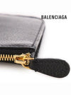 Logo Zipper Card Wallet Black - BALENCIAGA - BALAAN 7