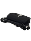 Logo Lock Classic Tonal Stitching Zipper Belt Bag Black - VIVIENNE WESTWOOD - BALAAN 5