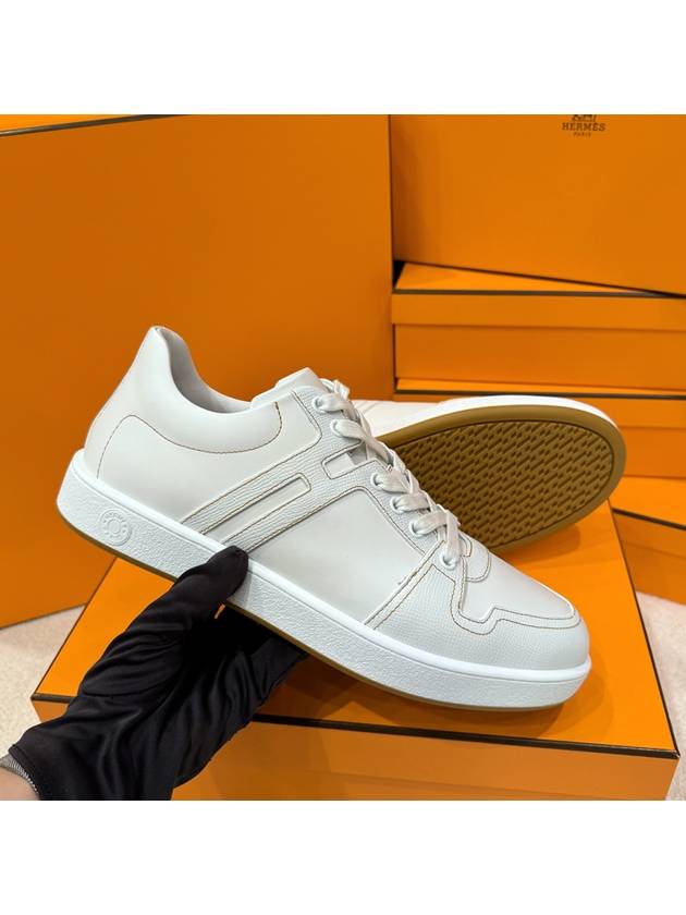 Men s Join Sneakers Absong Calfskin White - HERMES - BALAAN 1