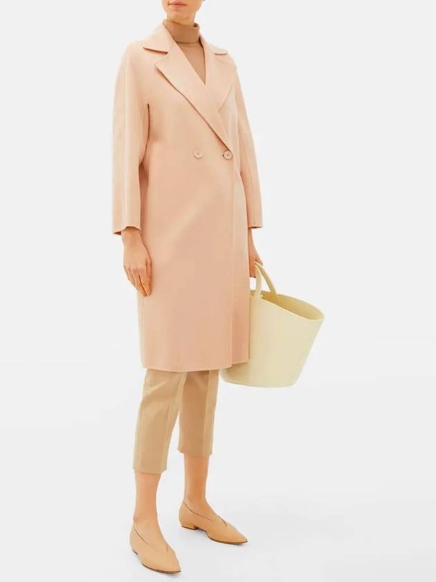 11th Anniversary Odd Double Wool Blend Coat Nude 60110807 018 - MAX MARA - BALAAN 3