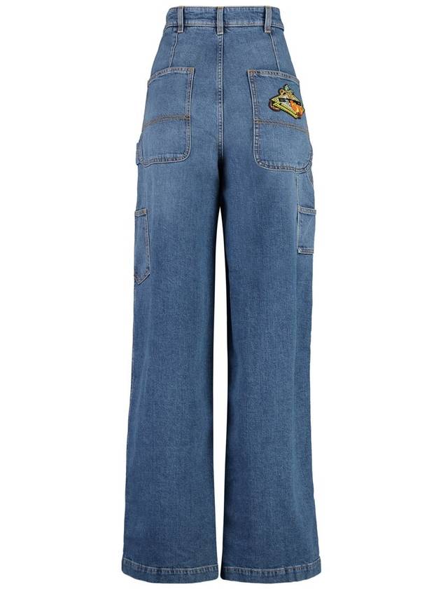 Denim Straight Pants 12515 93760200 BLUE - ETRO - BALAAN 3