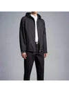 Etiache Rain Hooded Zip Up Black - MONCLER - BALAAN 3