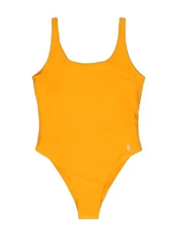 collar swimsuit saffron - SPORTY & RICH - BALAAN 1