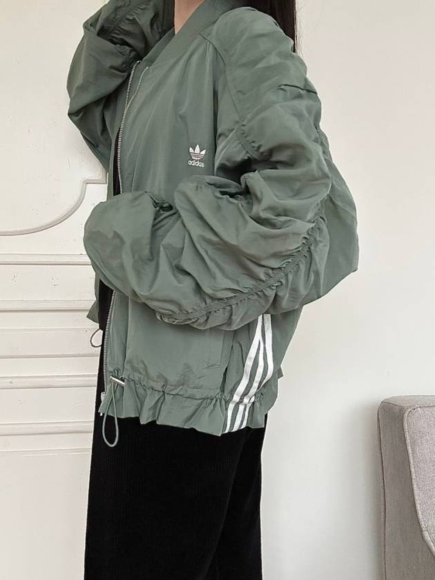 Originals Light Weight Bomber Jacket Green - ADIDAS - BALAAN 7