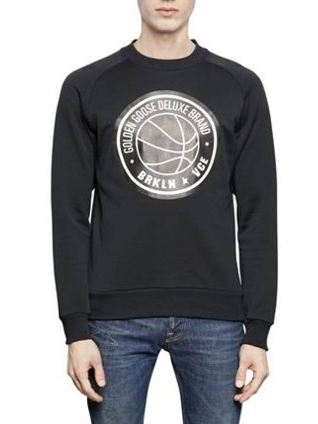 RUBBERIZED LOGO Sweatshirt - GOLDEN GOOSE - BALAAN 1