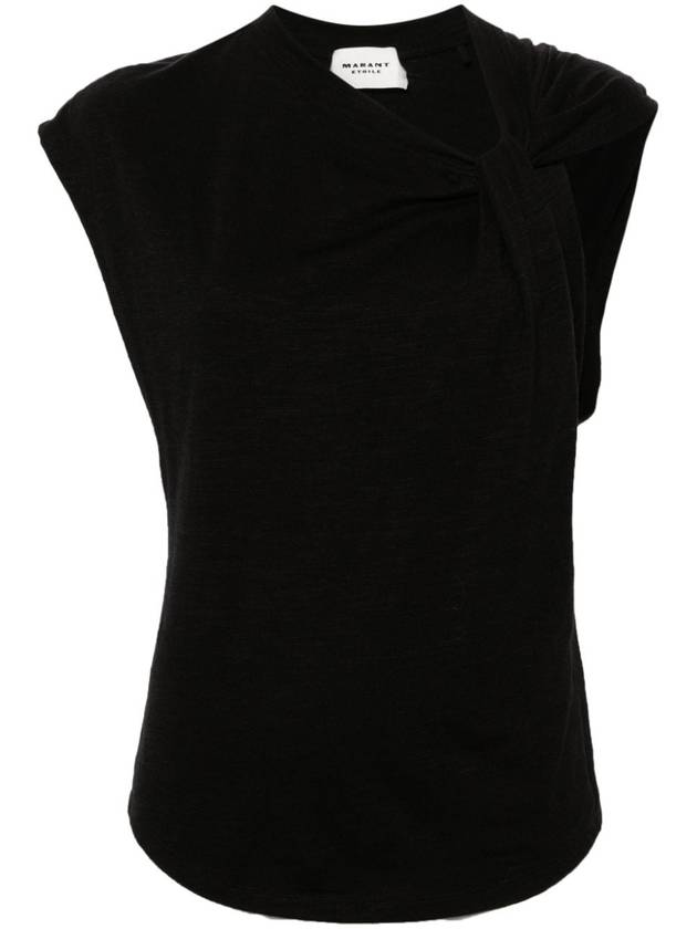 Naidali short sleeve t shirt black - ISABEL MARANT ETOILE - BALAAN 2