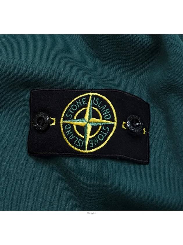 Wappen Patch Crew Neck Sweatshirt Green - STONE ISLAND - BALAAN 7