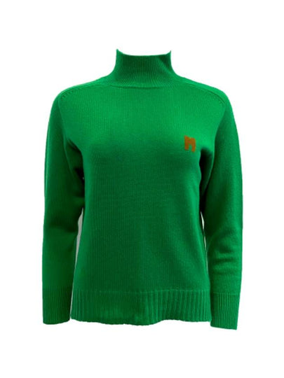 9010 woolcashmere m logo turtle green - MILESANDMILESANDMILES - BALAAN 2