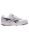 BB 4000 II Low Top Sneakers Navy Grey - REEBOK - BALAAN 1