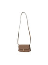 Sofia Leather Small Shoulder Bag Brown - THE ROW - BALAAN 4