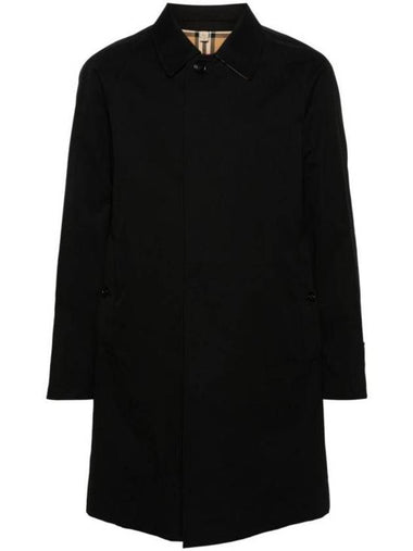 Mid-Length Camden Heritage Car Coat Black - BURBERRY - BALAAN 1