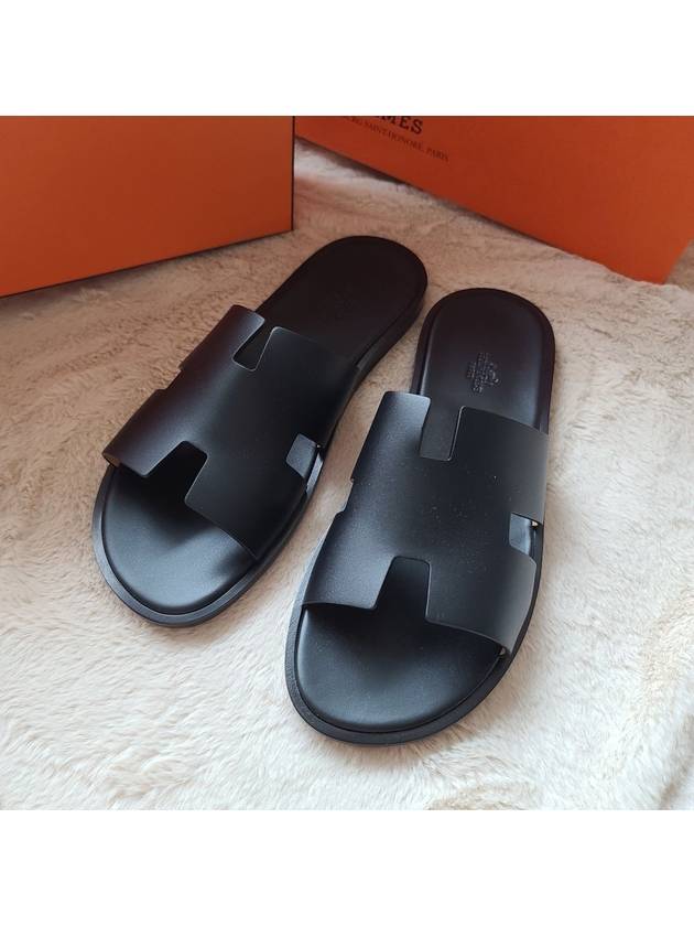 Izmir Sandal Calfskin & Noir - HERMES - BALAAN 2