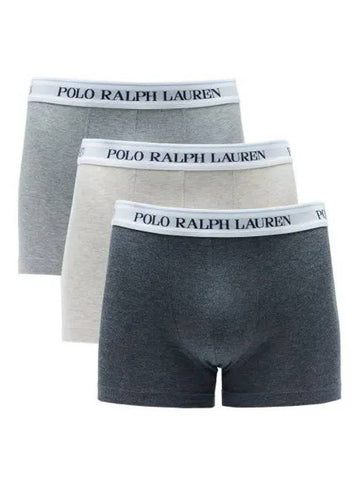 Classic Stretch Cotton Trunks 3 Pack Multi - POLO RALPH LAUREN - BALAAN 1