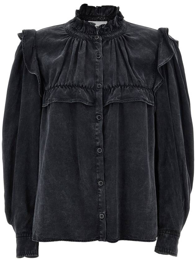 Idety Blouse Black - ISABEL MARANT - BALAAN 2