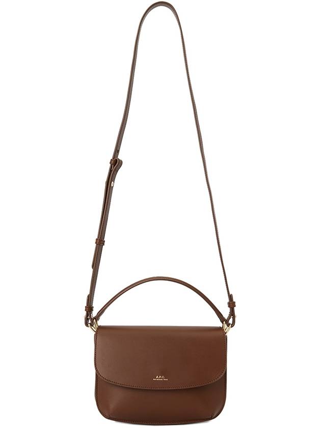 Sara Mini Shoulder Bag Nut Brown - A.P.C. - BALAAN 8