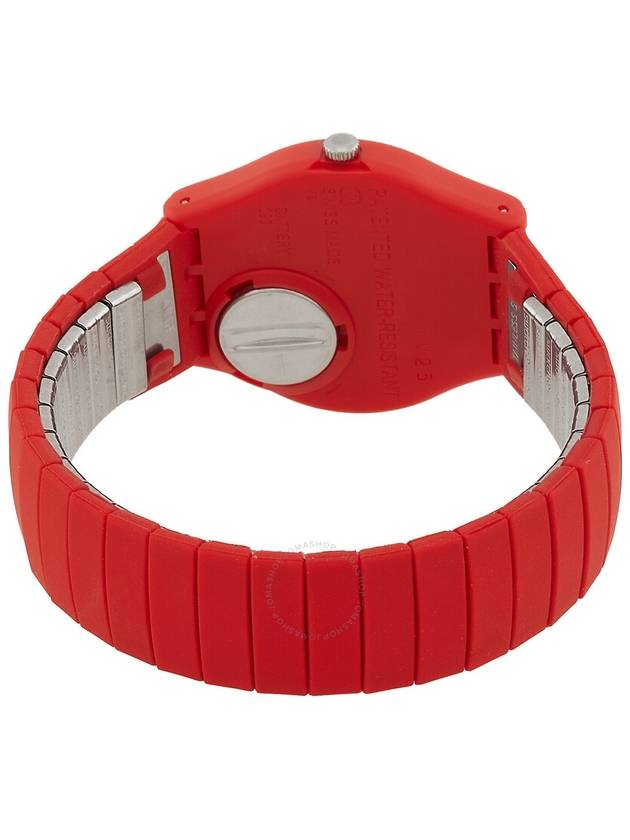 Swatch Pepeblu Quartz Red Dial Ladies Watch GR173A - SWATCH - BALAAN 3