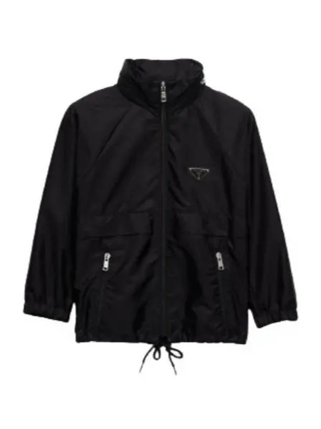 292022 1WQ9 F0002 Re nylon rain jacket - PRADA - BALAAN 1