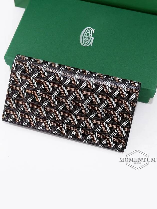 Saint Roch Long Wallet Black - GOYARD - BALAAN 2