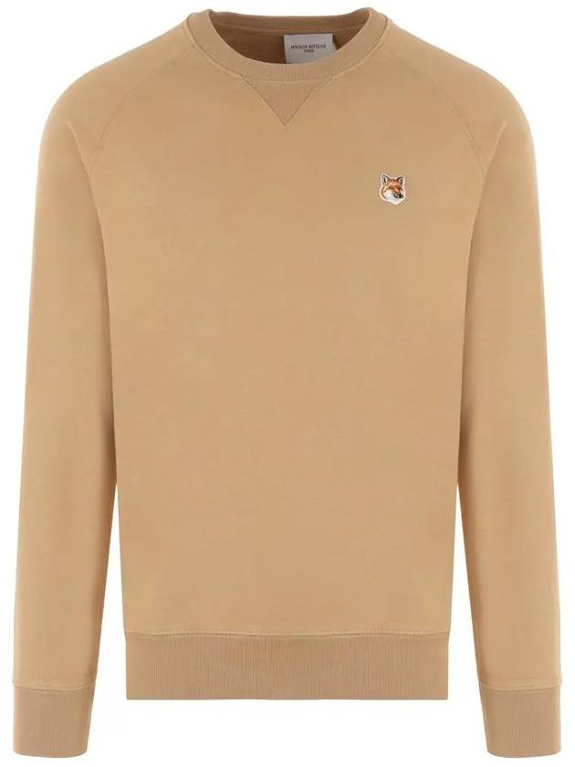 Fox Head Patch Classic Sweatshirt Beige - MAISON KITSUNE - BALAAN 3