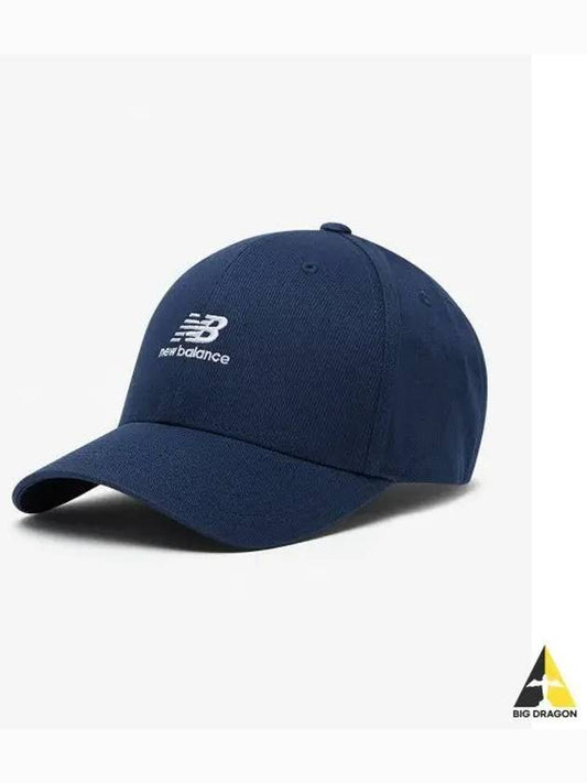 NBGDESS101 A 67 STACKED BALL CAP NAVY - NEW BALANCE - BALAAN 1