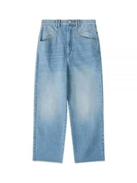 Dilali Denim Jeans Light Blue - ISABEL MARANT - BALAAN 2