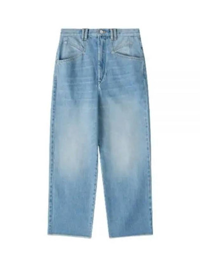 Dilali Denim Jeans Light Blue - ISABEL MARANT - BALAAN 2