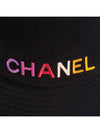 CC embroidered logo bucket hat black AA9703 - CHANEL - BALAAN 3