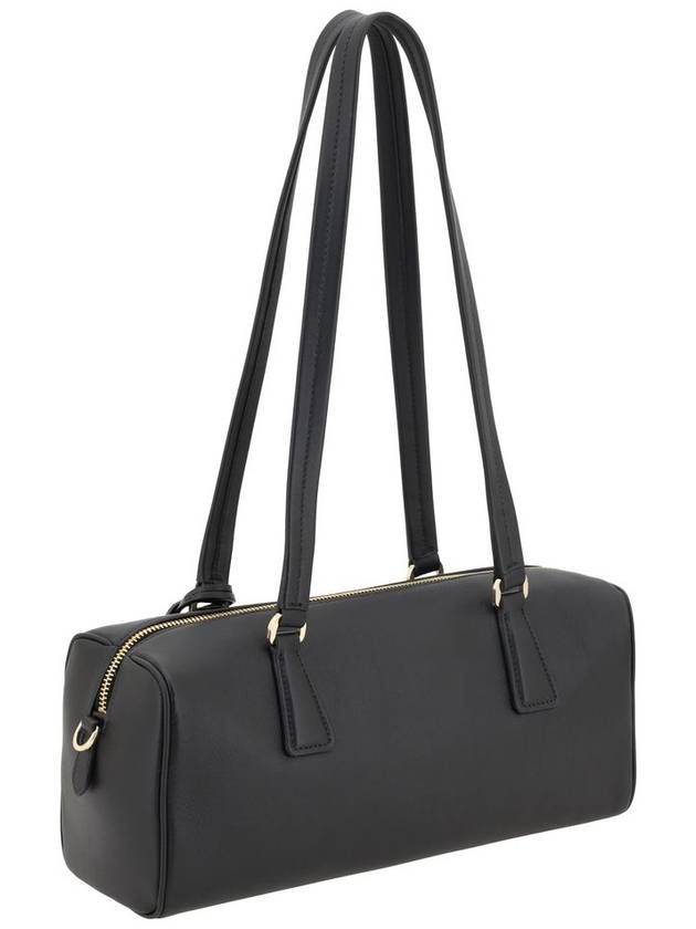 Medium Leather Tote Bag Black - PRADA - BALAAN 4