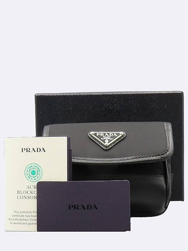 2ZT022 Re Nylon Men s Mini Cross Bag - PRADA - BALAAN 1